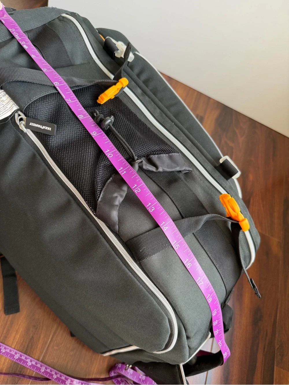 IKEA Family UPPTACKA Rolling Carry On Convertible Luggage